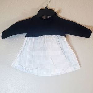 DKNY Polka Dot with Bow Baby Dress Size 0-3m